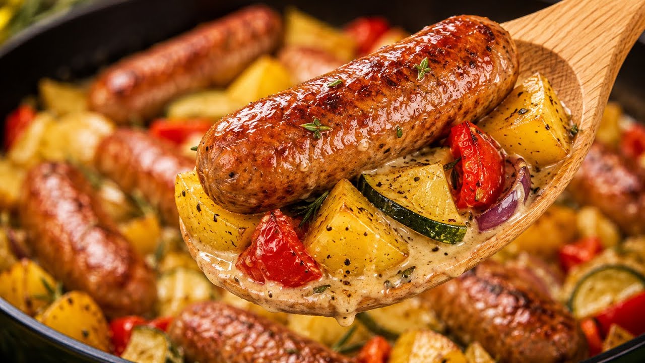 Potatoes & Sausages – Why Didn’t I Know This Recipe Sooner?