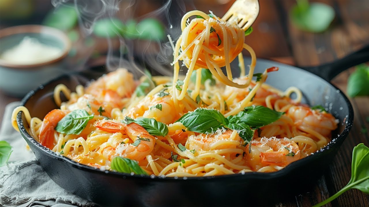 Incredibly Creamy Shrimp Pasta