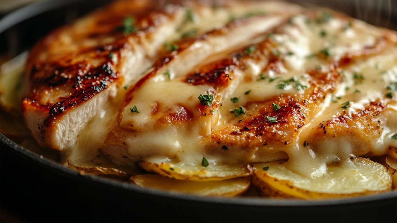 Creamy Chicken from the Air Fryer