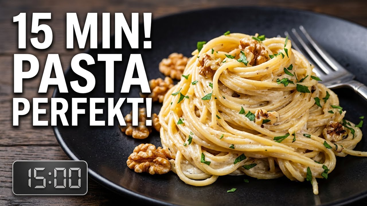 Creamy Spaghetti with Walnuts