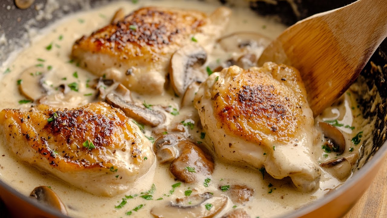 The most delicious French chicken recipe! Try making it like this! 🔝 Simple recipe.