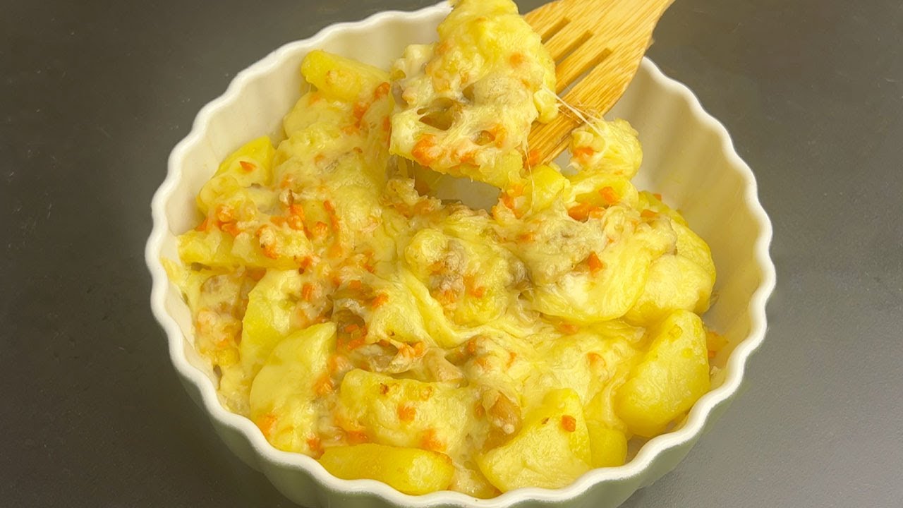 My grandmother taught me this dish! The most delicious potato recipe for dinner!