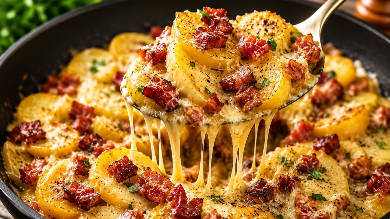 Potatoes Carbonara