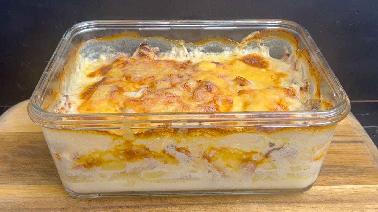My favorite potato casserole recipe! A quick and easy recipe! I cook every day