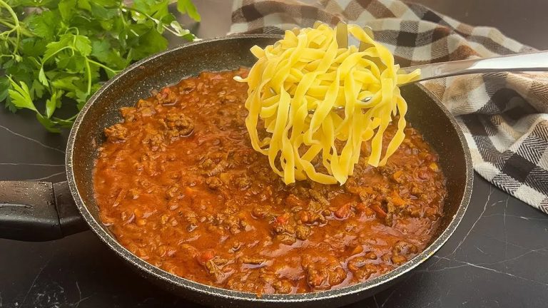 This is the recipe my grandmother cooked! The most delicious and easy pasta recipe!