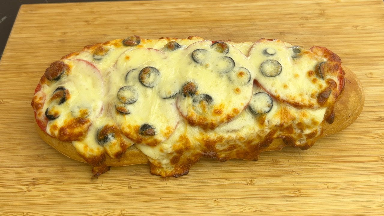 It tastes better than pizza! The perfect dish in 5 minutes! I can cook it every day