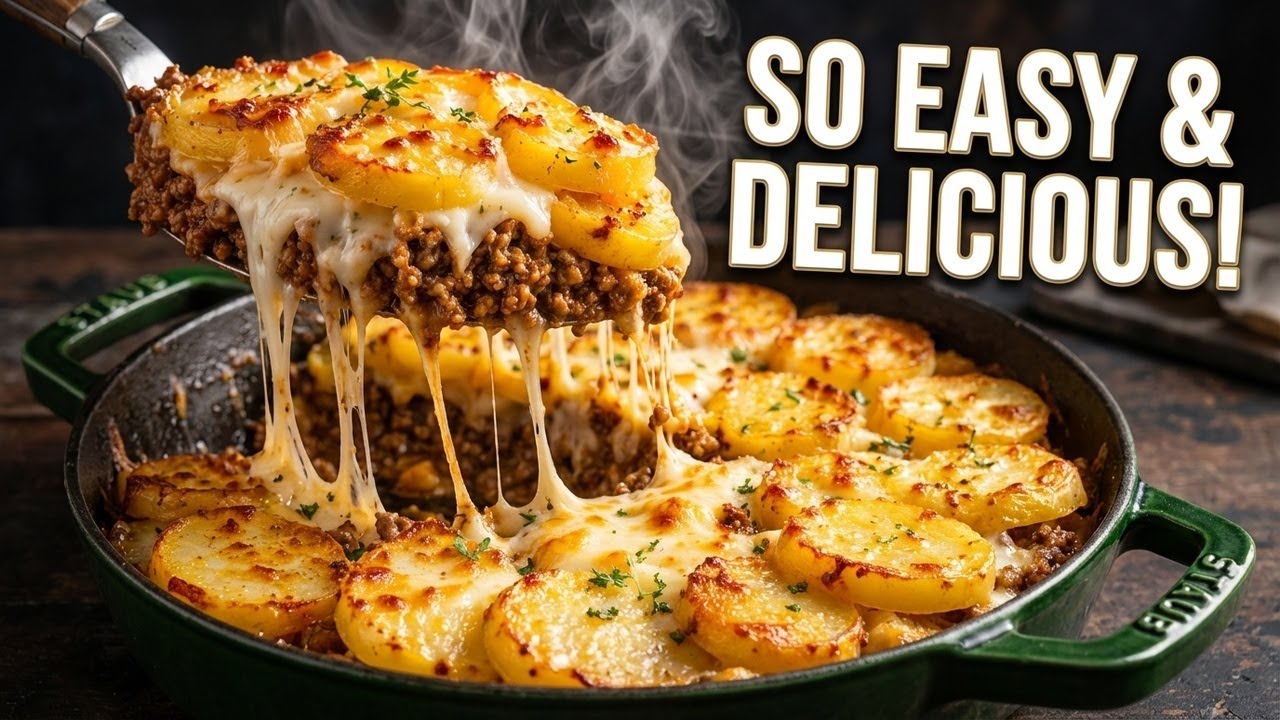 If You Have Potatoes and Ground Meat… Make THIS for Dinner!
