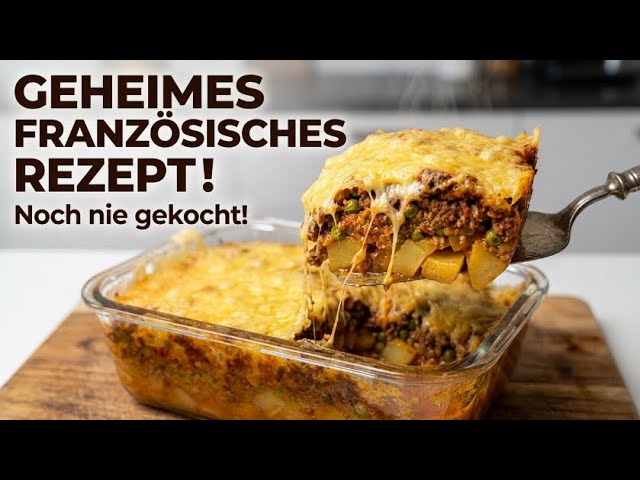 Delicious, easy dinner with potatoes! German recipe! Melts in your mouth
