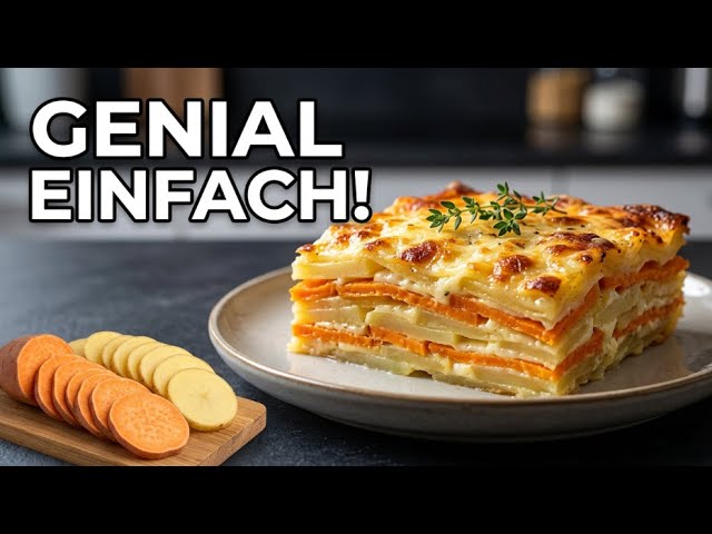 The creamiest potato gratin – easy and delicious! Simple potato gratin recipe